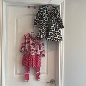 Two 4T dresses from Le Top